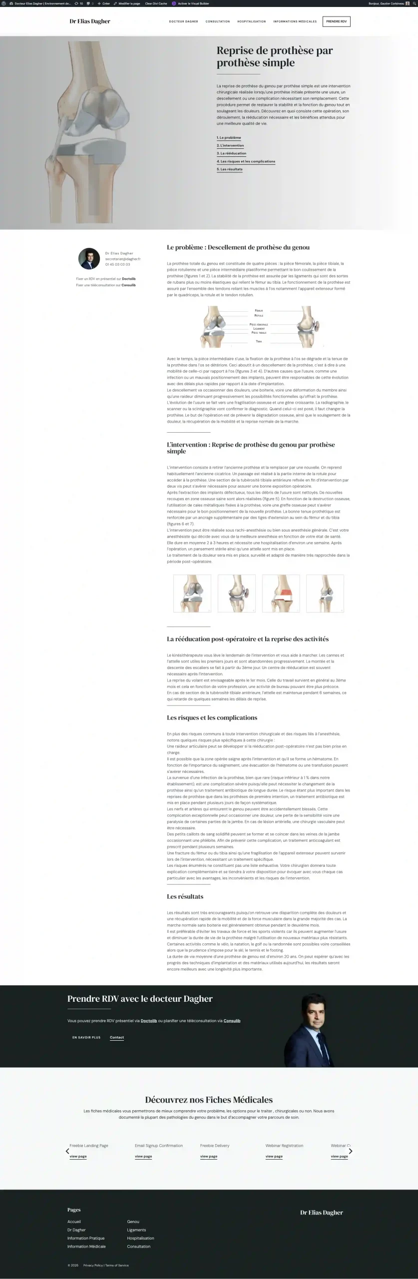 Reprise de prothèse par prothèse simple - Docteur Elias Dagher - Envi_ - gekomed.live-website.com